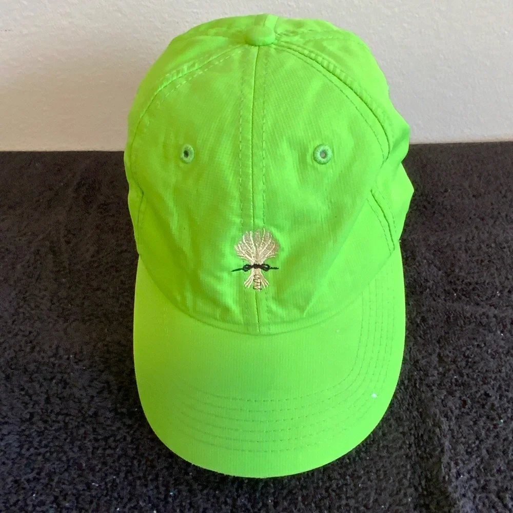 Youth Wheat Logo Green Hat Imperial Adjustable Farm Cap